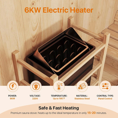 Outdoor Traditional Barrel Sauna — product view 4